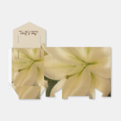 Ballotins Mariage floral Favor Tente Boxes (Déplié)