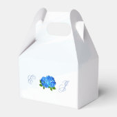Ballotins Mariage Floral Hydrangea Bleu (Verso)