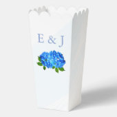 Ballotins Mariage Floral Hydrangea Bleu (Recto)