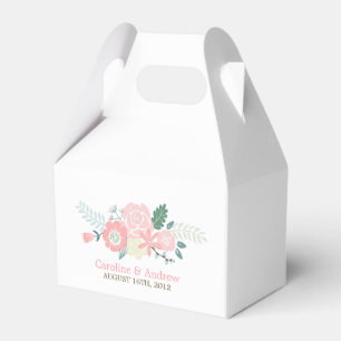 Ballotins Mariage floral moderne