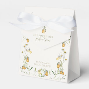 Ballotins Mariage floral parfait thème poire