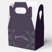Ballotins Mariage floral pourpre (Ouvert)