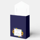 Ballotins Mariage floral Rose de tournesol (Ouvert)