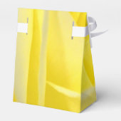 Ballotins Mariage floral rose jaune clair (Arrière)