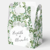 Ballotins Mariage floral rose noire et blanche (Ouvert)