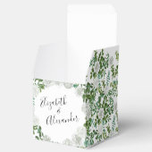 Ballotins Mariage floral rose noire et blanche (Ouvert)