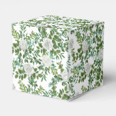 Ballotins Mariage floral rose noire et blanche (Arrière)