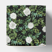 Ballotins Mariage floral rose noire et blanche (Haut)