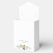 Ballotins Mariage floral rose pâle (Ouvert)