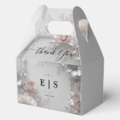 Ballotins Mariage floral rustique Élégant 3D (Recto)