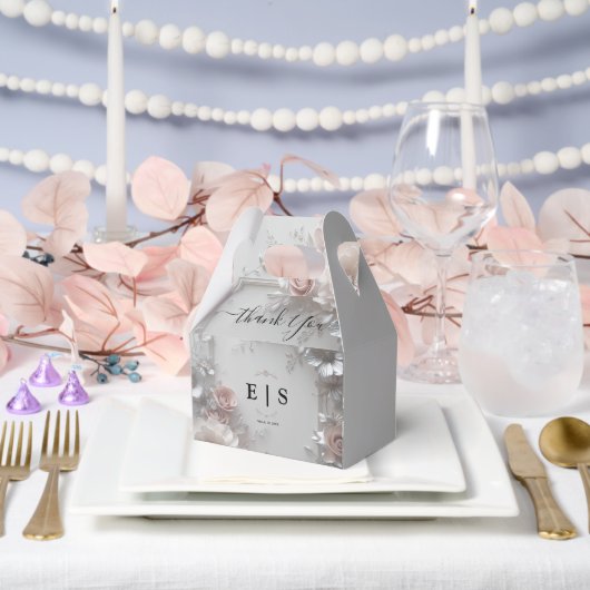 Ballotins Mariage floral rustique Élégant 3D (Mariage)