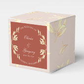 Ballotins Mariage floral rustique intemporel (Verso)