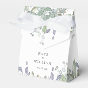 Ballotins Mariage Floral Sage Et Lilac