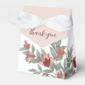 Ballotins Mariage Floral Terracotta Rustique  (Verso)