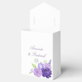 Ballotins Mariage floral ultra violet (Ouvert)