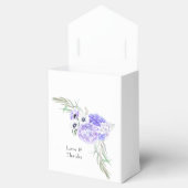 Ballotins Mariage Floral Violet Pastel (Ouvert)