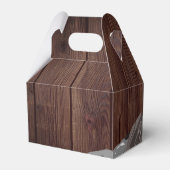 Ballotins Mariage forestier rustique de Wood Mountain (Arrière)