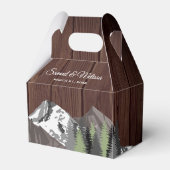 Ballotins Mariage forestier rustique de Wood Mountain (Verso)
