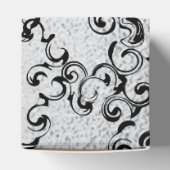 Ballotins Mariage gothique argenté et noir (Haut)