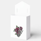 Ballotins Mariage gothique du squelette floral de Bourgogne (Ouvert)