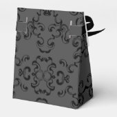 Ballotins Mariage gothique gris et noir (Arrière)