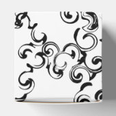 Ballotins Mariage gothique noir et blanc (Haut)