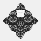 Ballotins Mariage gothique noir et blanc (Déplié)