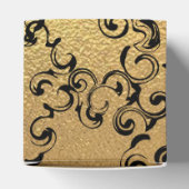 Ballotins Mariage gothique noir or (Haut)