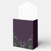 Ballotins Mariage gothique Rose violet noir (Ouvert)
