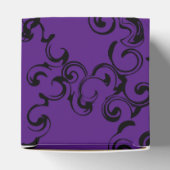 Ballotins Mariage gothique violet et noir (Haut)
