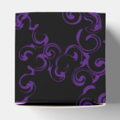 Ballotins Mariage gothique violet et noir (Haut)
