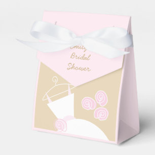 Ballotins Mariage Gown rose beige Fête des mariées rose tent