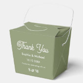 Ballotins Mariage Green Bride (Recto)