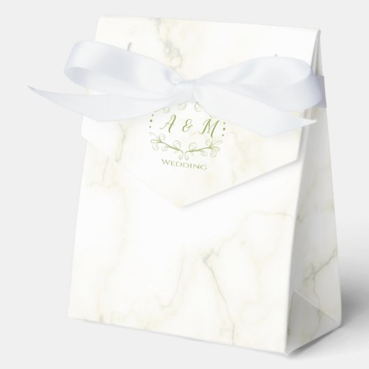 Ballotins Mariage Green Chic (Recto)