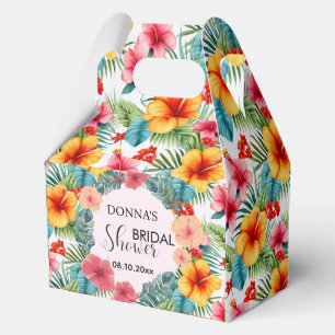 Ballotins Mariage Hawaïen Fleurs Exotiques