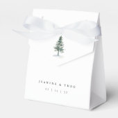 Ballotins Mariage hivernal de la forêt de bois (Verso)