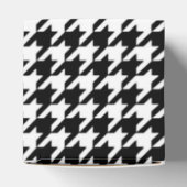 BALLOTINS MARIAGE HOUNDSTOOTH BLACK & WHITE PERSONNALISÉ (Haut)