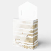 Ballotins Mariage ID655 des bandes de pinceau d'or (Ouvert)