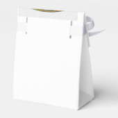 Ballotins Mariage islamique moderne blanc et or (Arrière)