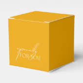 Ballotins Mariage Jaune Simple Et Moderne, Particulièrement (Verso)