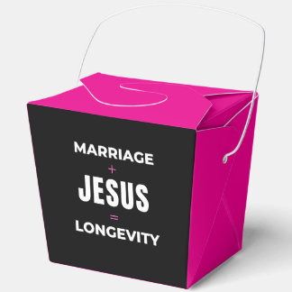Ballotins Mariage + Jésus = Longévité