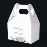 Ballotins Mariage Las Vegas Ballotin personnalisé<br><div class="desc">La collection Skyline est un étonnant assortiment de skylines méticuleusement esquissés qui capturent l'essence des paysages urbains emblématiques. Parfait pour les mariages métropolitains ou les mariages de destination,  cette collection incarne le charme intemporel des paysages urbains et apporte une touche élégante à votre journée spéciale.</div>