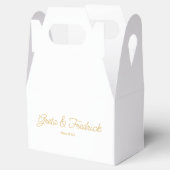 Ballotins Mariage Luxe Or Timeless (Ouvert)