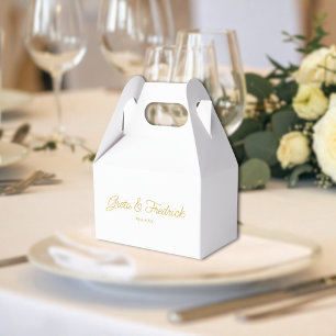 Ballotins Mariage Luxe Or Timeless