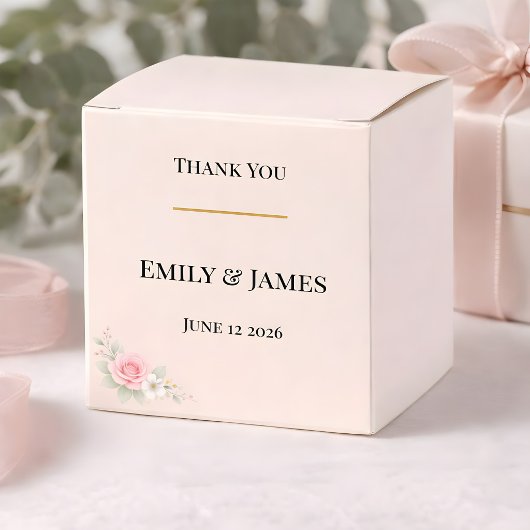 Ballotins Mariage Luxueux en Rose