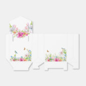 Ballotins Mariage.Lys et oiseaux Aquarelle (Déplié)