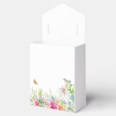 Ballotins Mariage.Lys et oiseaux Aquarelle (Ouvert)