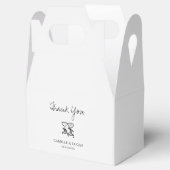 Ballotins Mariage main moderne tiré (Ouvert)