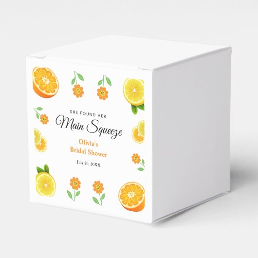 Ballotins Mariage Main Squeeze Citron Été (Verso)