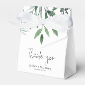 Ballotins Mariage Merci Eucalyptus (Verso)